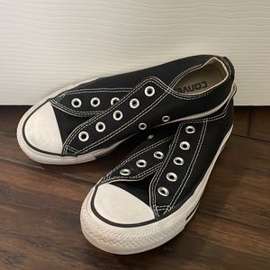 Black Converse shoes